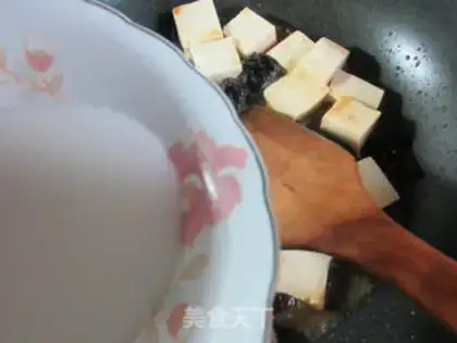 Make Blackwood. Tofu step 7