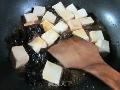 Make Blackwood. Tofu step 8