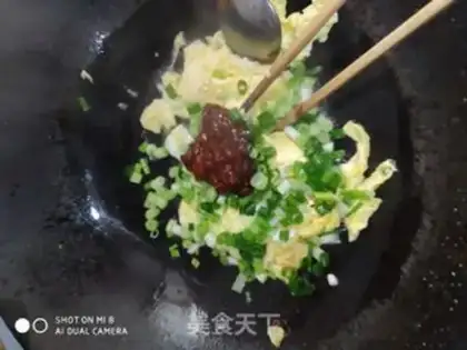 Make Egg sauce step 5