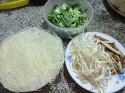 Make Sod rice noodles step 0