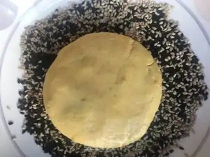 Make Bean-saloon rice cake step 12