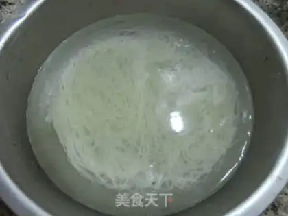 Make Sod rice noodles step 1