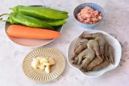 Make Shrimp pepper step 0