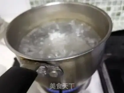 Make Ham shrimp congee step 1