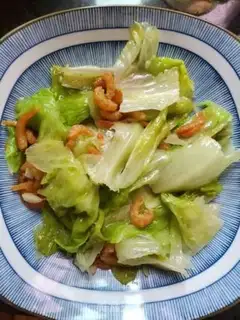 Make Shrimp rice and sauerkraut step 5