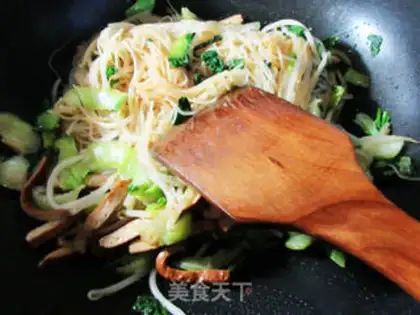 Make Sod rice noodles step 6