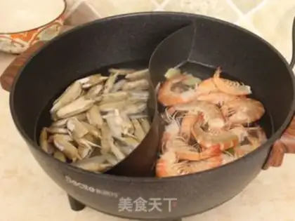 Make A little seafood step 6