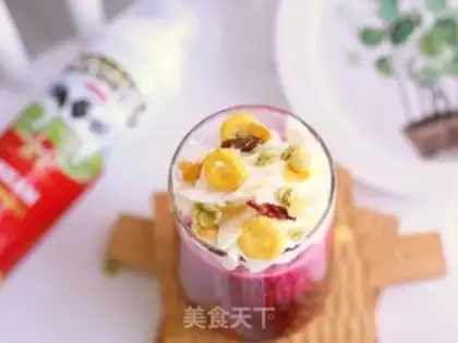 Make Flamingo milk and tea step 5