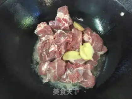 Make Sugar vinegar ribs step 1