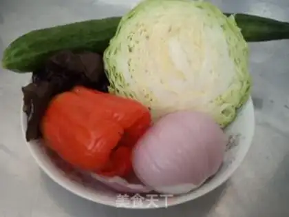 Make Five-colored rice step 0