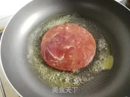 Make Black pepper steak step 4