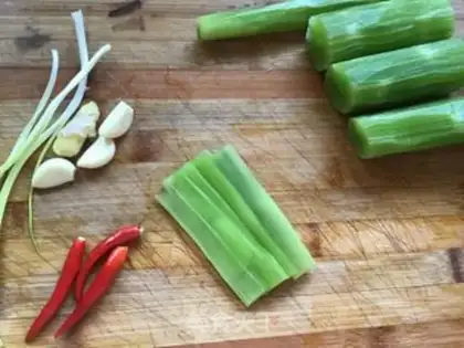 Make Spicy silk step 0
