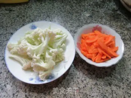 Make Carrot and broccoli step 0