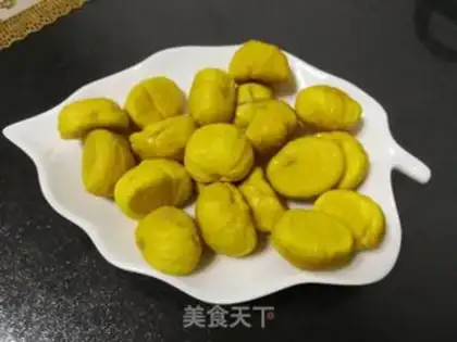 Make Chestnut rice step 0