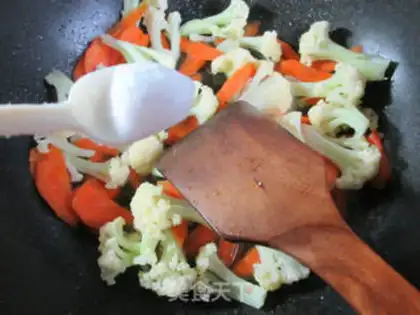 Make Carrot and broccoli step 4