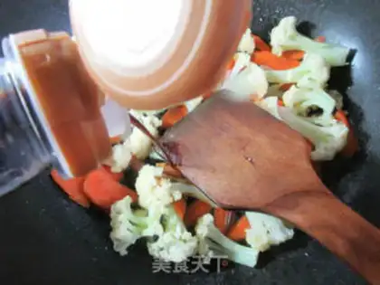 Make Carrot and broccoli step 5