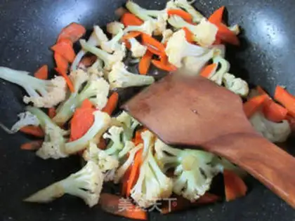 Make Carrot and broccoli step 6