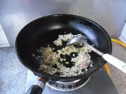 Make Shrimp-skin-burning melon step 3