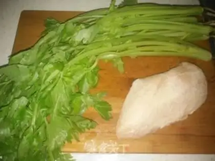 Make Celery fried chicken chest step 0
