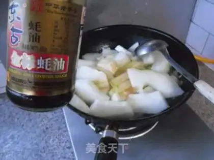 Make Shrimp-skin-burning melon step 5