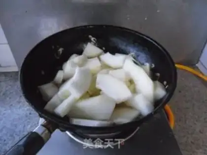 Make Shrimp-skin-burning melon step 6
