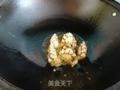 Make Red burning crabs step 1