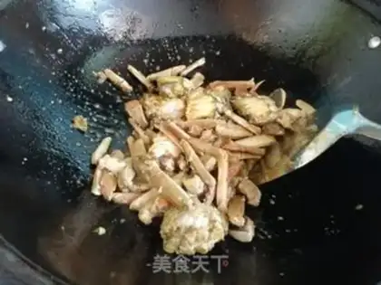 Make Red burning crabs step 3