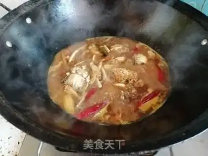 Make Red burning crabs step 6