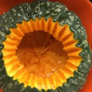 Make Sweet pumpkin rice step 0