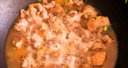 Make Skin sugar curd ribs step 5