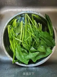 Make Spinachball soup step 0