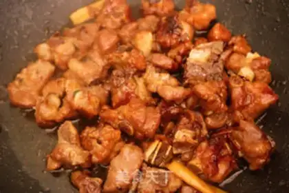 Make Skin sugar curd ribs step 6