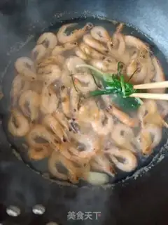 Make Red soup. Shrimp step 4