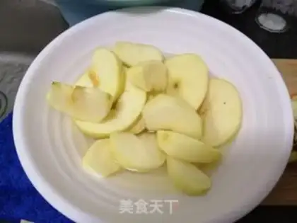 Make Red sugar apples step 1