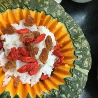Make Sweet pumpkin rice step 8