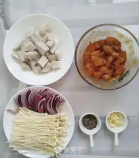 Make Tacohead, black pepper chicken chest step 1