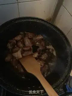 Make Spicy steak step 1
