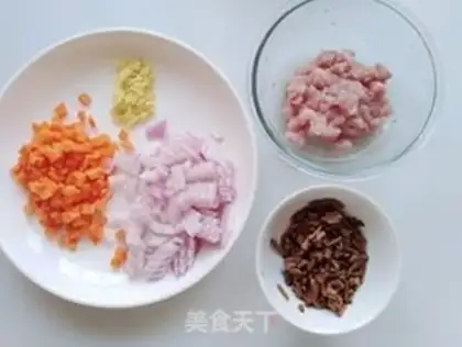 Make Tea mushrooms, skinny meat step 3