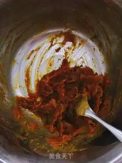 Make Pumpkin red loaf step 3