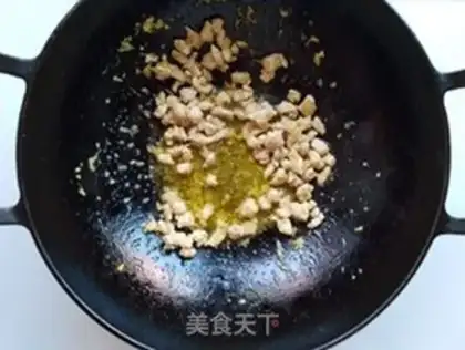 Make Tea mushrooms, skinny meat step 6