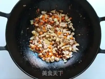 Make Tea mushrooms, skinny meat step 8