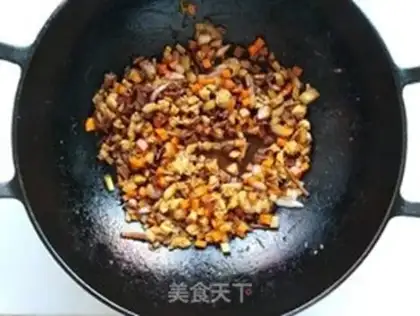 Make Tea mushrooms, skinny meat step 9
