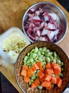 Make Zoctopus feet step 1