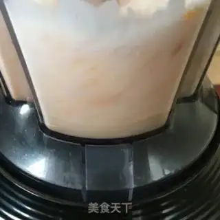 Make Banana peach cream step 8