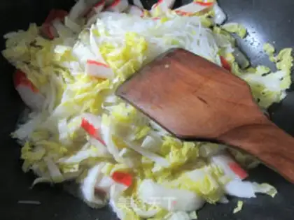 Make Crab stick dolls step 8