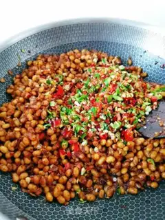 Make Spicy beans step 15
