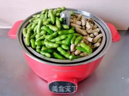 Make Spicy peanut beans step 4