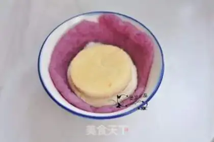 Make ♪ Purple ice cream moon cake ♪ step 12