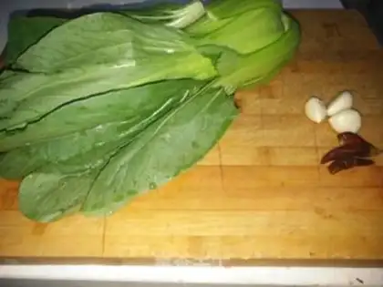 Make Pelican garlic and sea green step 0