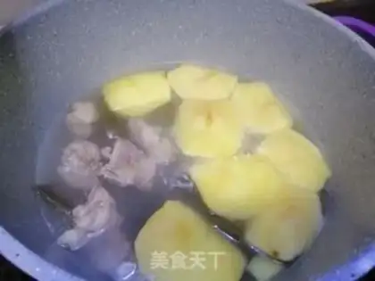 Make Apple ribs, seaweed soup step 5